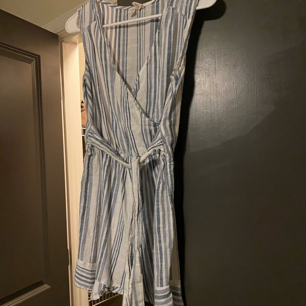 Striped romper